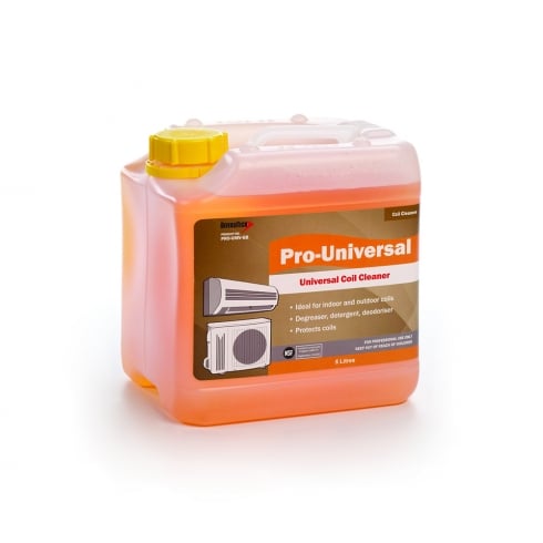 PRO-UNIVERSAL  FOODSAFE INDOOR AND OUTDOOR COIL CLEANER. 5LTR