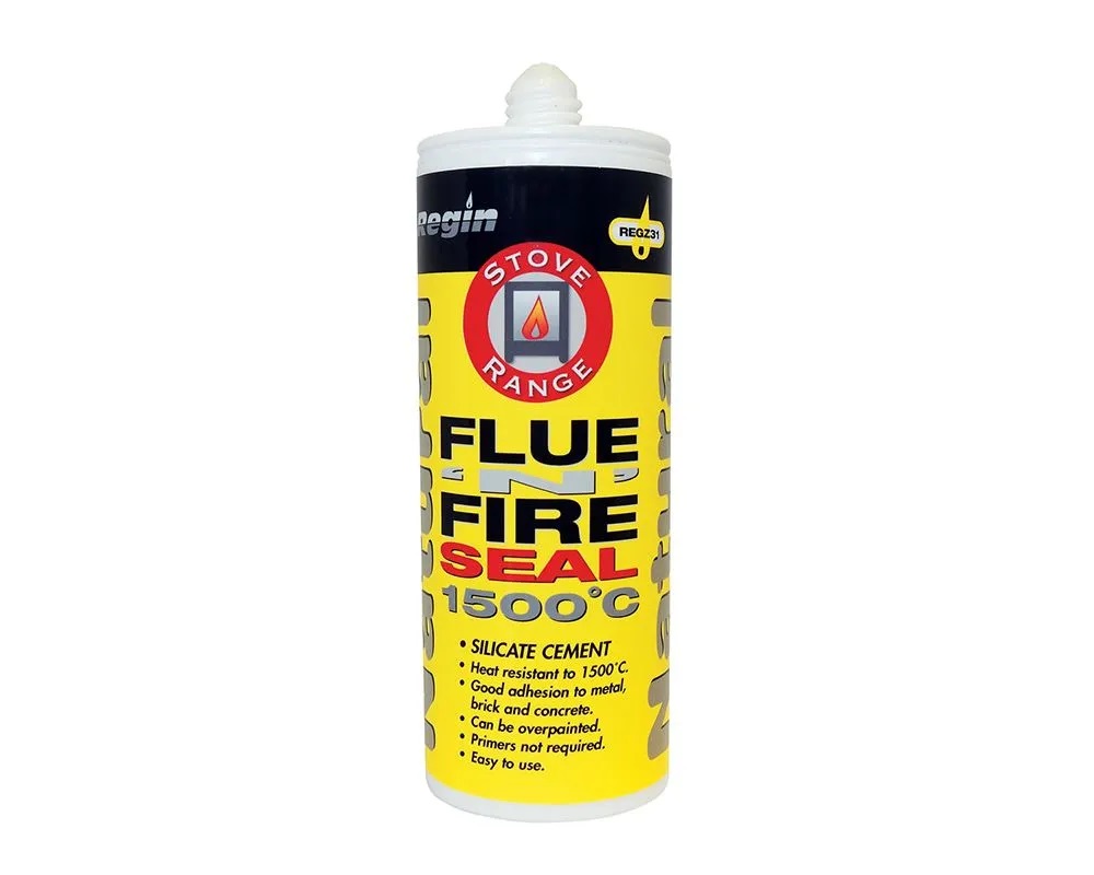 REGIN FLUE'N'FIRE SEAL SILICATE CEMENT 150ml