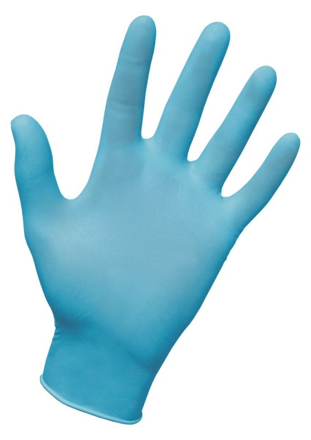 NITRILE DISPOSABLE GLOVES MEDIUM 