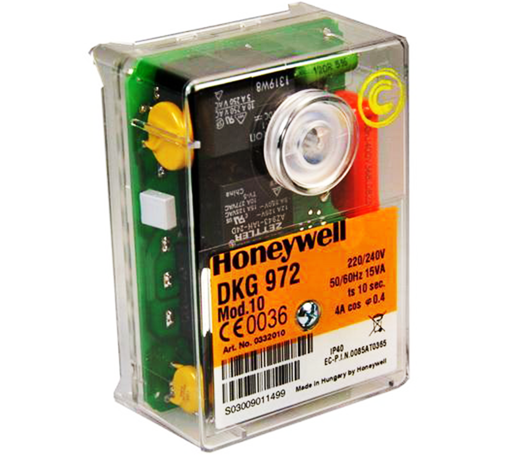 HONEYWELL/SATRONIC GAS CONTROL BOX  DKG972-N MOD 10 /240V