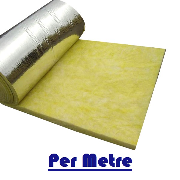 FOIL BACKED INSULATION PER MTR (high temp)1000mm  x witdth 1200 mm upto 20 mtrs 