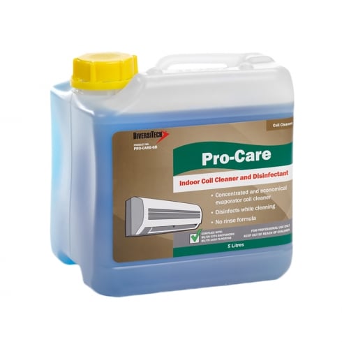 PRO-CARE EVAPORATOR COIL CLEANER AND DISINFECTANT. 5 LTR